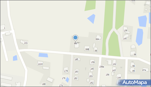Bogucin, Bogucin, 99c, mapa Bogucin