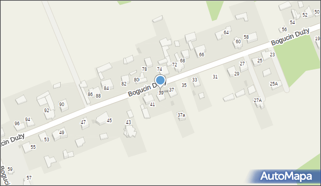 Bogucin Duży, Bogucin Duży, 39, mapa Bogucin Duży