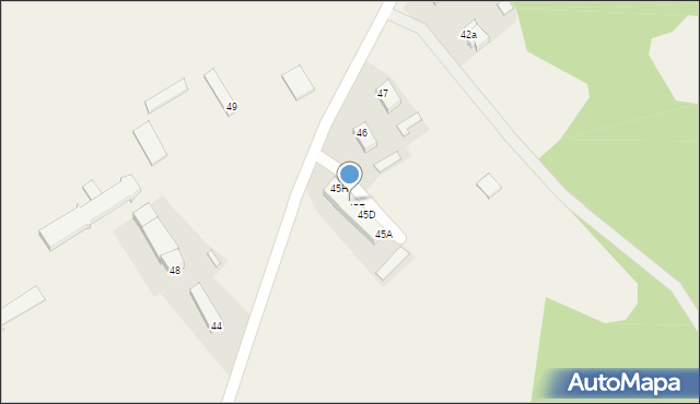 Bogumiłów, Bogumiłów, 45F, mapa Bogumiłów