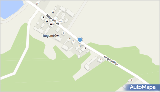 Bogumiłów, Bogumiłów, 5, mapa Bogumiłów