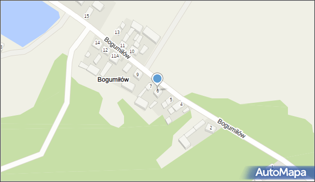 Bogumiłów, Bogumiłów, 6, mapa Bogumiłów