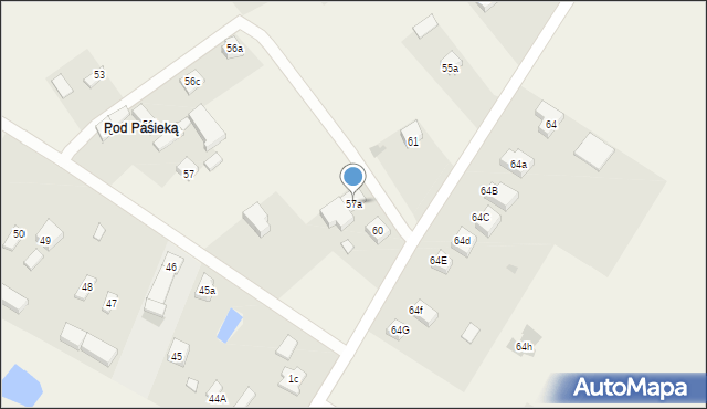 Bogumiłów, Bogumiłów, 57a, mapa Bogumiłów