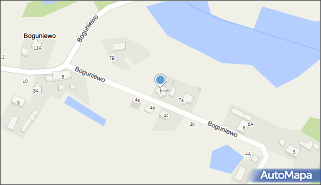 Boguniewo, Boguniewo, 7, mapa Boguniewo