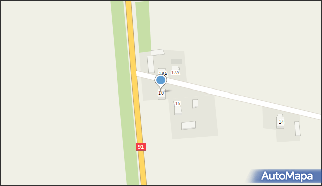 Bogusławice, Bogusławice, 16, mapa Bogusławice