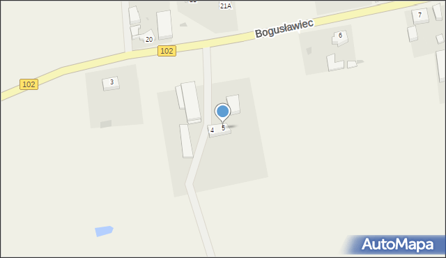 Bogusławiec, Bogusławiec, 5, mapa Bogusławiec