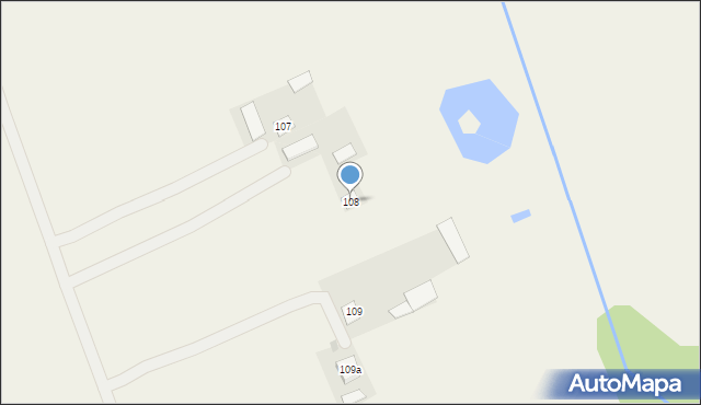 Bogusze, Bogusze, 108, mapa Bogusze