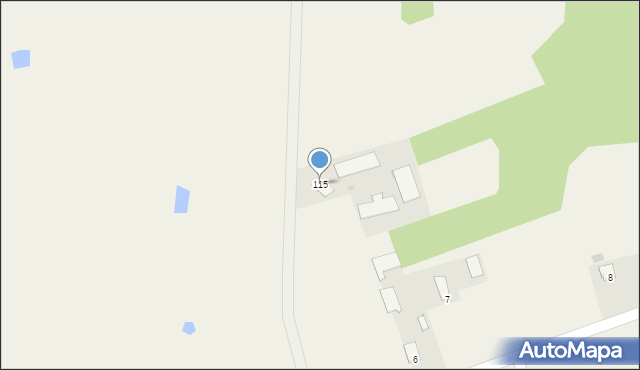 Bogusze, Bogusze, 115, mapa Bogusze