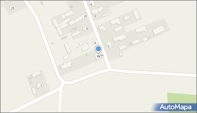 Bogusze, Bogusze, 6a, mapa Bogusze