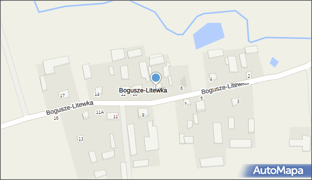 Bogusze-Litewka, Bogusze-Litewka, 8, mapa Bogusze-Litewka