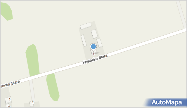 Bogusze Stare, Bogusze Stare, 1, mapa Bogusze Stare