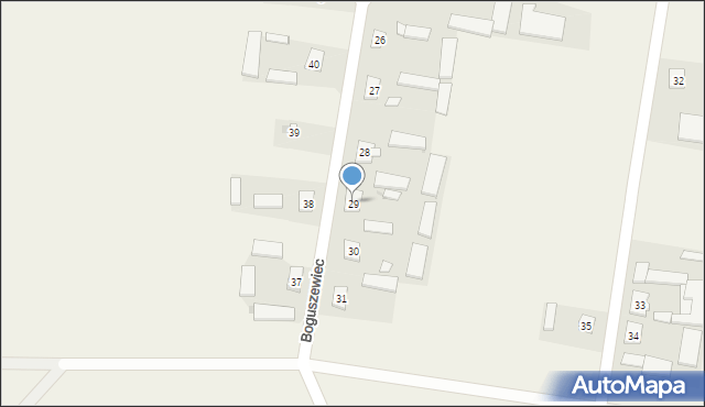 Boguszewiec, Boguszewiec, 29, mapa Boguszewiec