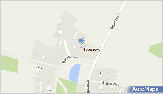 Boguszewo, Boguszewo, 3, mapa Boguszewo