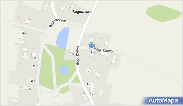 Boguszewo, Boguszewo, 5, mapa Boguszewo