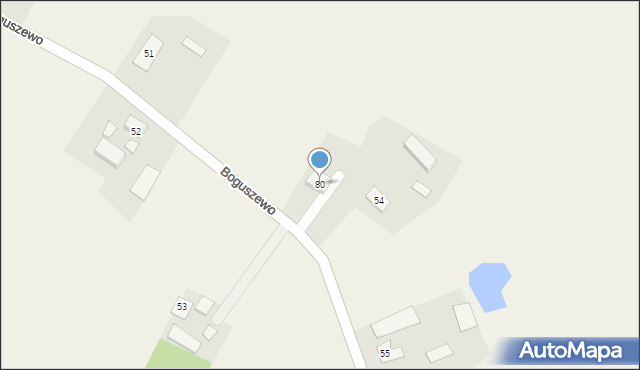 Boguszewo, Boguszewo, 80, mapa Boguszewo