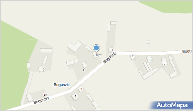 Boguszki, Boguszki, 6, mapa Boguszki