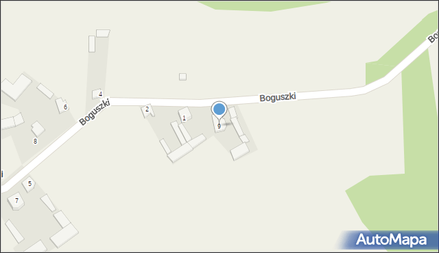 Boguszki, Boguszki, 9, mapa Boguszki