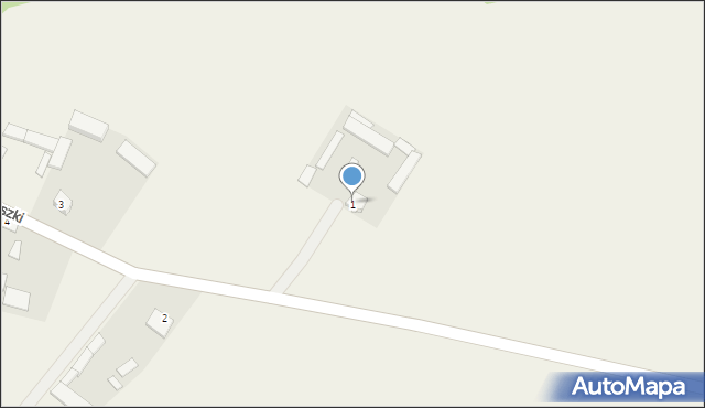 Boguszki, Boguszki, 1, mapa Boguszki
