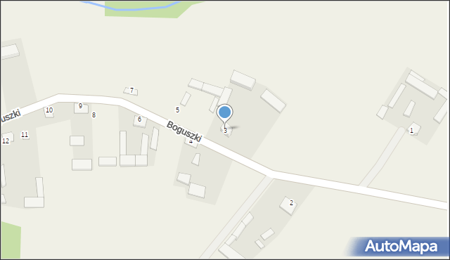 Boguszki, Boguszki, 3, mapa Boguszki