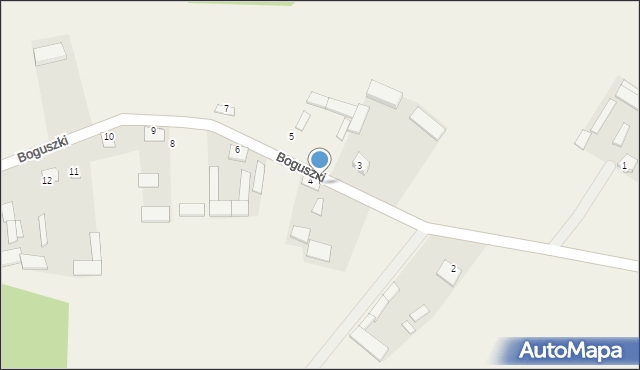 Boguszki, Boguszki, 4A, mapa Boguszki