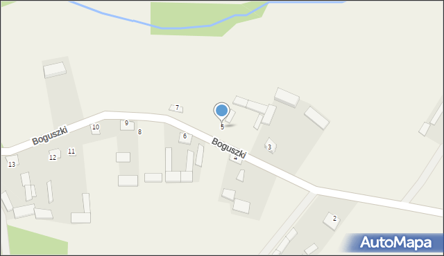 Boguszki, Boguszki, 5, mapa Boguszki