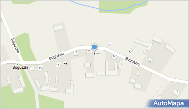 Boguszki, Boguszki, 8, mapa Boguszki