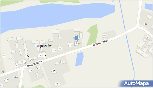 Boguszków, Boguszków, 12, mapa Boguszków