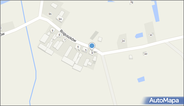 Boguszków, Boguszków, 4, mapa Boguszków