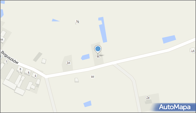 Boguszków, Boguszków, 4c, mapa Boguszków
