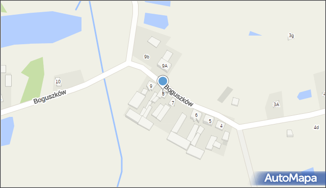 Boguszków, Boguszków, 8, mapa Boguszków