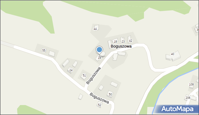 Boguszowa, Boguszowa, 19, mapa Boguszowa