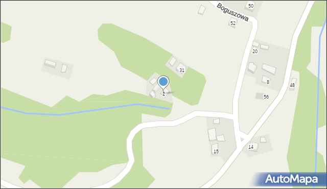 Boguszowa, Boguszowa, 2, mapa Boguszowa