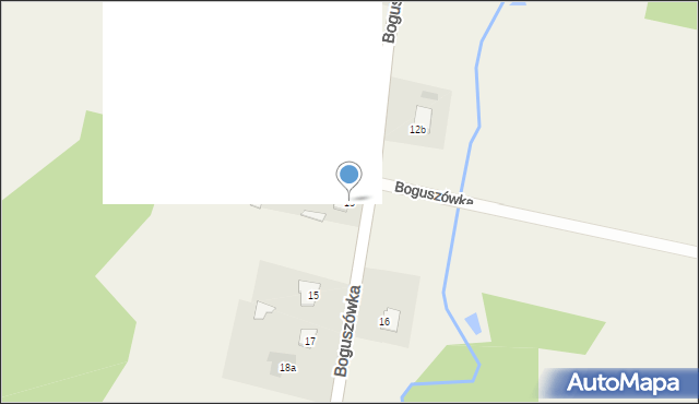 Boguszówka, Boguszówka, 13, mapa Boguszówka