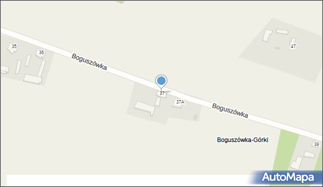 Boguszówka, Boguszówka, 37, mapa Boguszówka