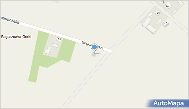 Boguszówka, Boguszówka, 39a, mapa Boguszówka
