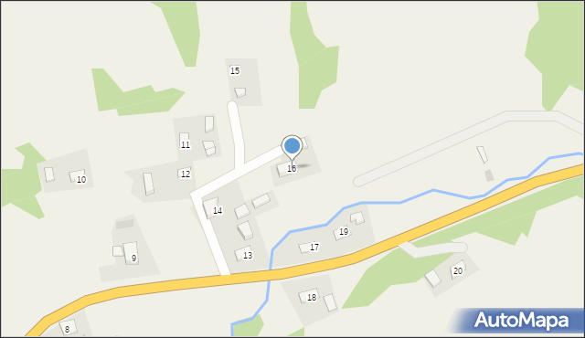 Boguszówka, Boguszówka, 16, mapa Boguszówka