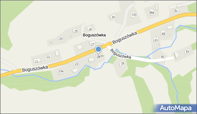 Boguszówka, Boguszówka, 28, mapa Boguszówka