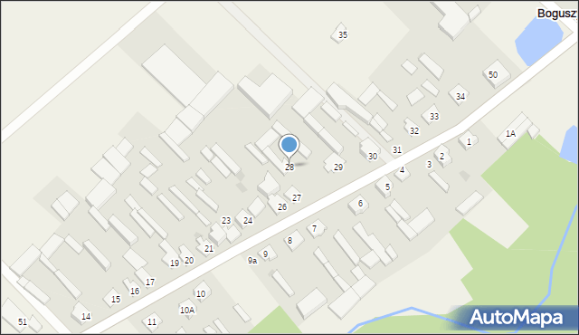 Boguszyce, Boguszyce, 28, mapa Boguszyce