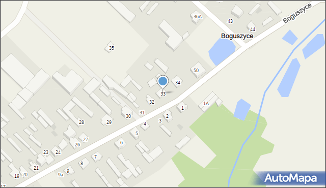 Boguszyce, Boguszyce, 33, mapa Boguszyce