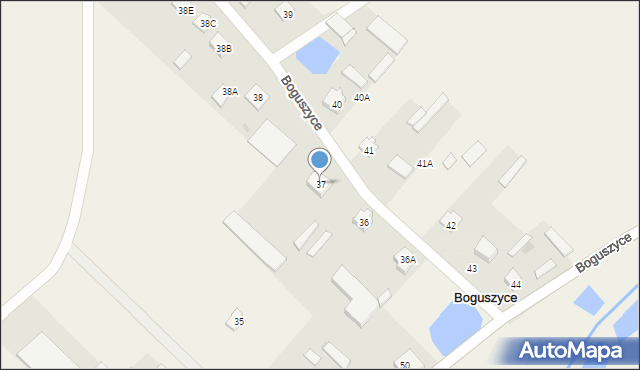 Boguszyce, Boguszyce, 37, mapa Boguszyce