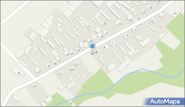 Boguszyce, Boguszyce, 9a, mapa Boguszyce