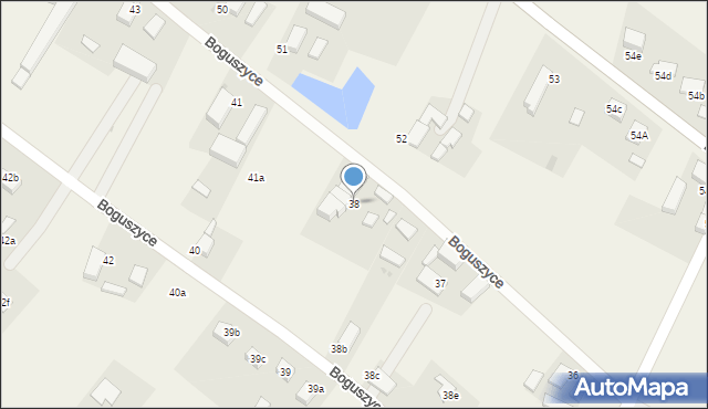 Boguszyce, Boguszyce, 38, mapa Boguszyce