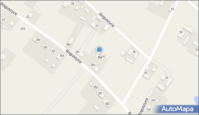 Boguszyce, Boguszyce, 38e, mapa Boguszyce