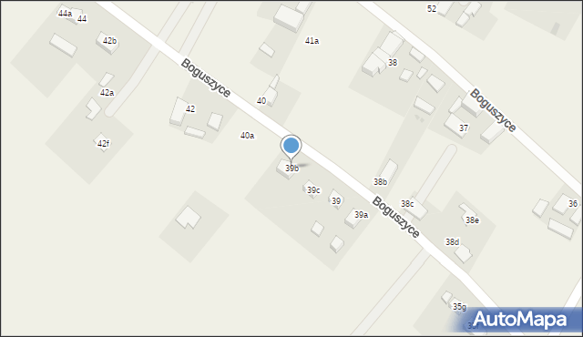 Boguszyce, Boguszyce, 39b, mapa Boguszyce