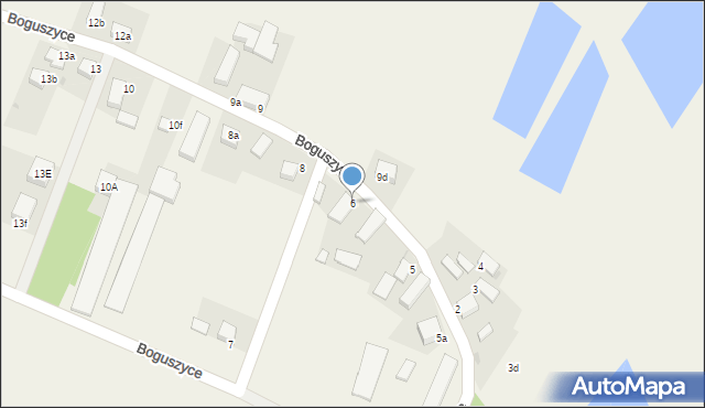 Boguszyce, Boguszyce, 6, mapa Boguszyce