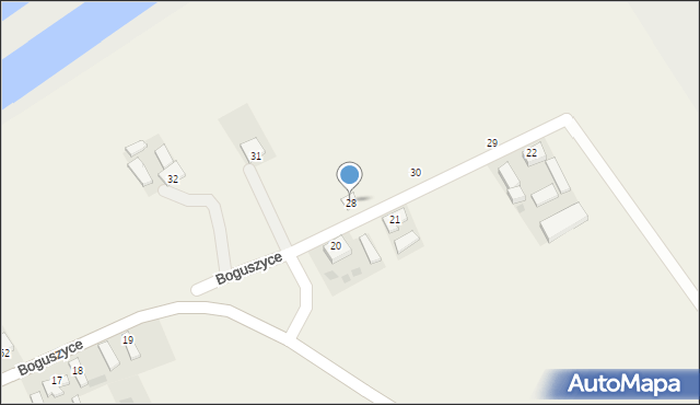 Boguszyce, Boguszyce, 28, mapa Boguszyce
