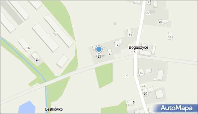 Boguszyce, Boguszyce, 15, mapa Boguszyce