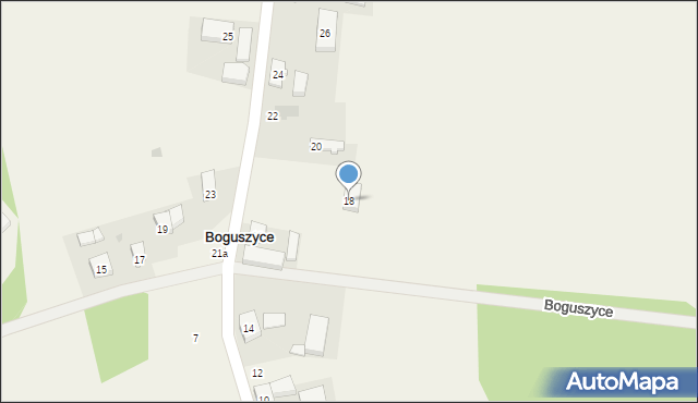 Boguszyce, Boguszyce, 18, mapa Boguszyce