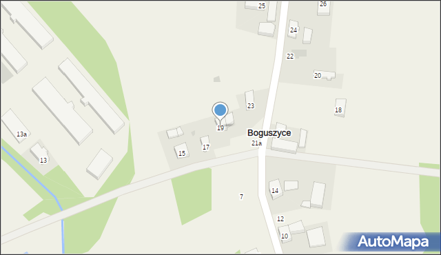 Boguszyce, Boguszyce, 19, mapa Boguszyce