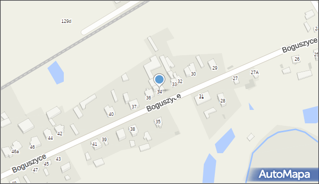 Boguszyce, Boguszyce, 34, mapa Boguszyce