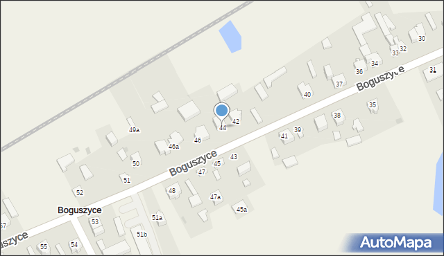 Boguszyce, Boguszyce, 44, mapa Boguszyce